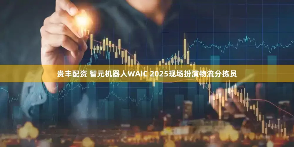 贵丰配资 智元机器人WAIC 2025现场扮演物流分拣员